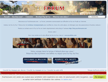 Tablet Screenshot of forum.puyfolonaute.com
